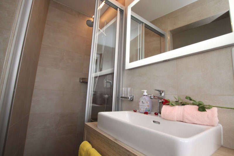 Bathroom in apartment 3 in Apart Gruber