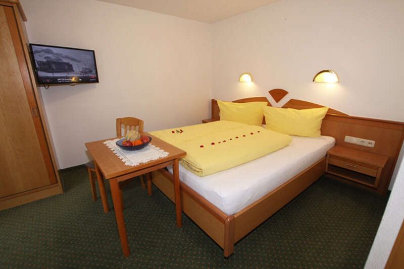 Bedroom in apartment 3 at Apart Gruber in Ischgl