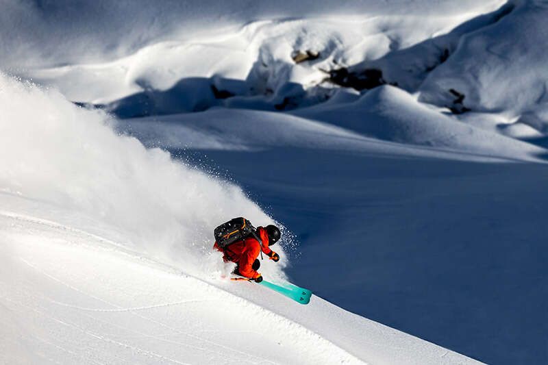 Freeriden im Skigebiet Ischgl